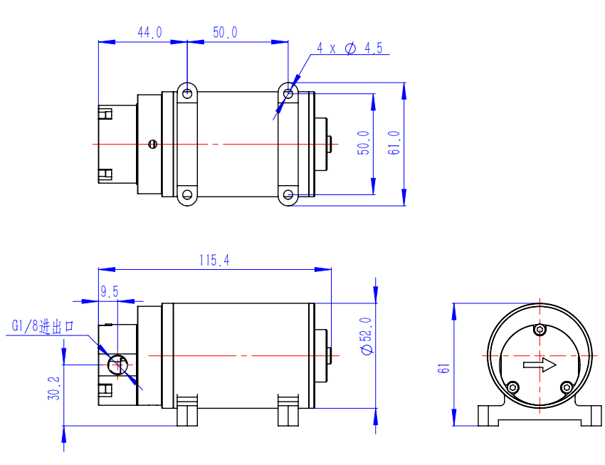 Flow pressure curve